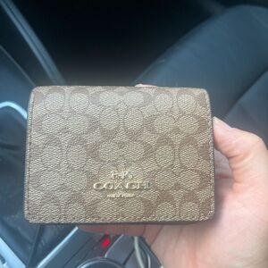 Coach Mini Wallet On A Chain